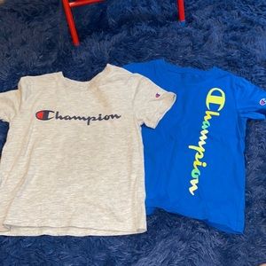 Boys champion shirt bundle